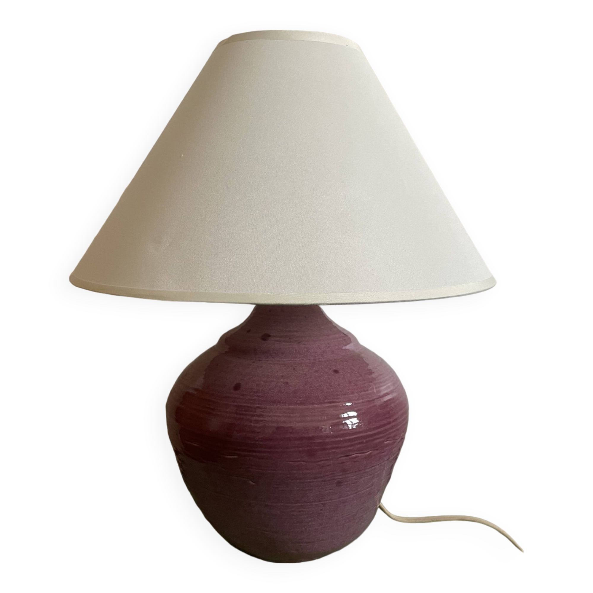 Vintage sandstone table lamp