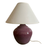Lampe à poser en grès vintage