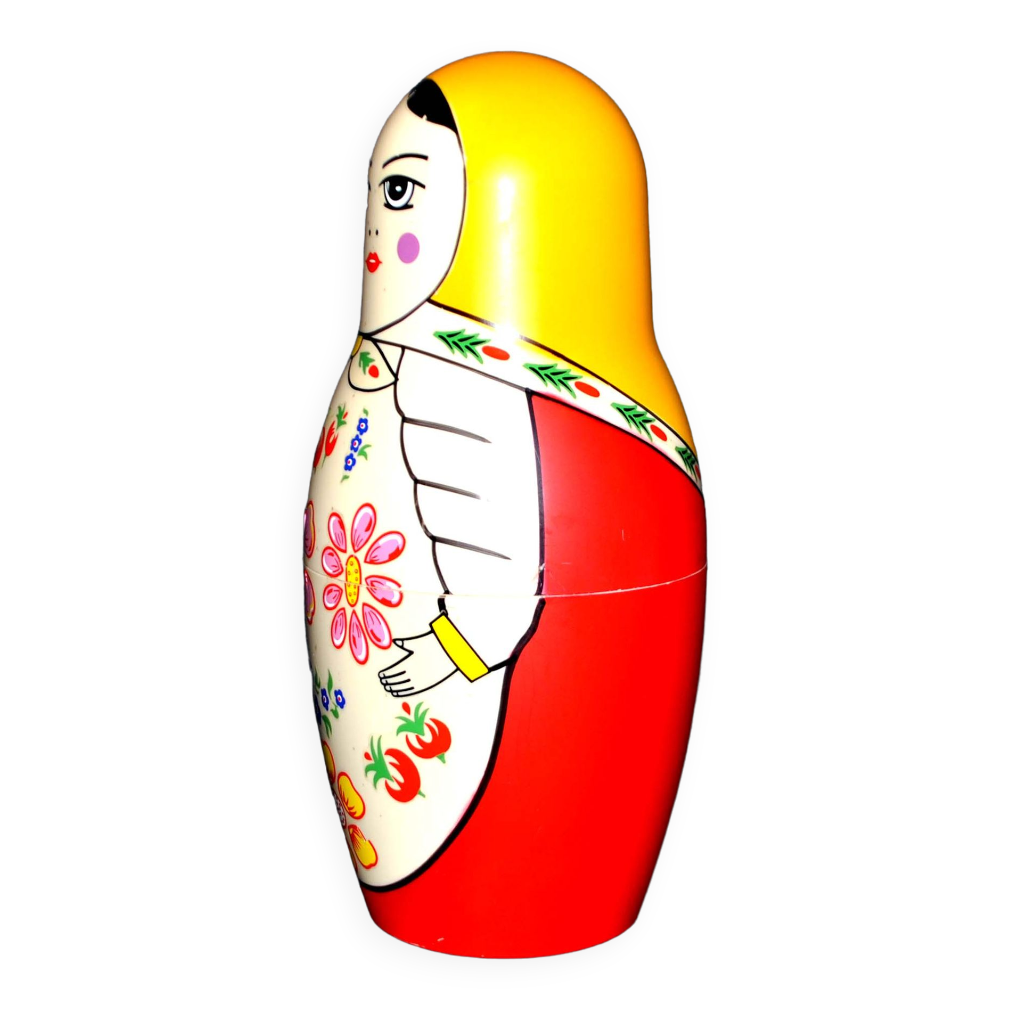 Ice bucket Russian doll Vintage Matryoshka - Vodka Moskovkaya