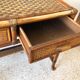 Bureau ancien en rotin