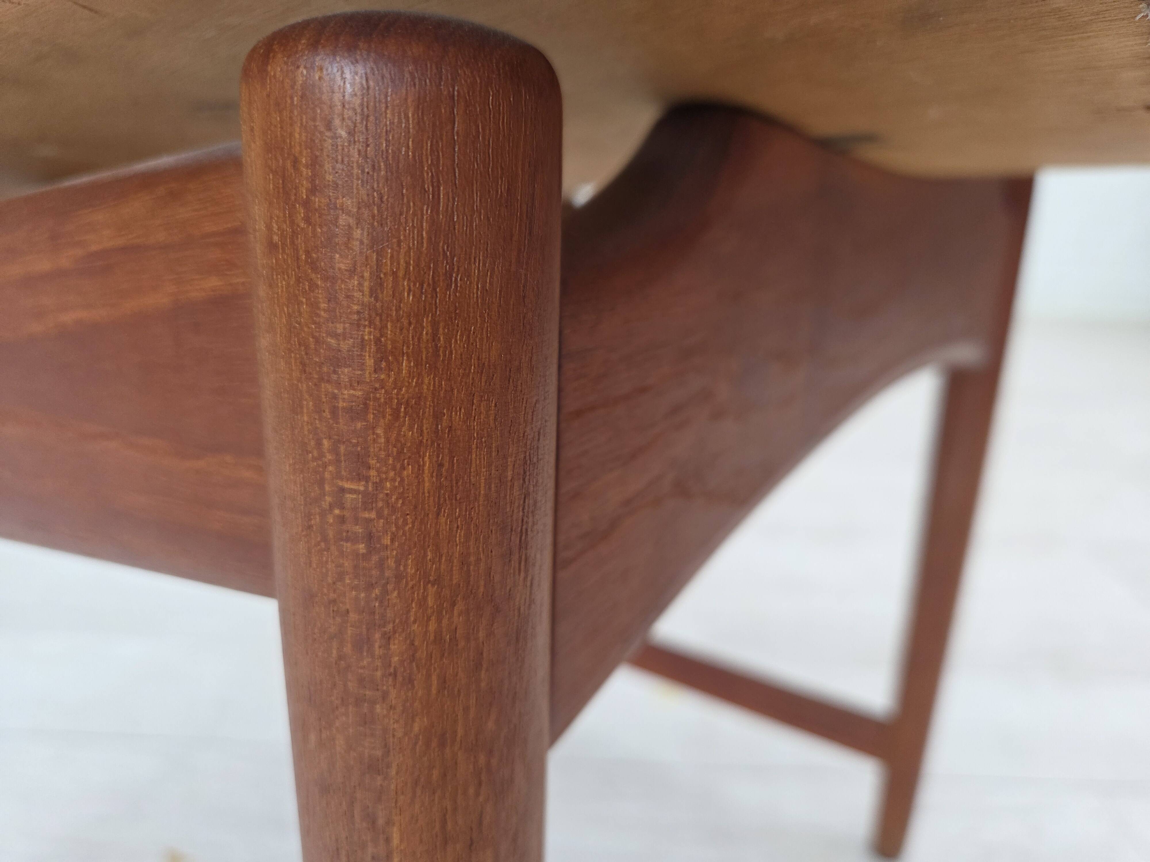 1960s, Danish design by Arne Vodder, set of 3 chairs, teak wood, furniture