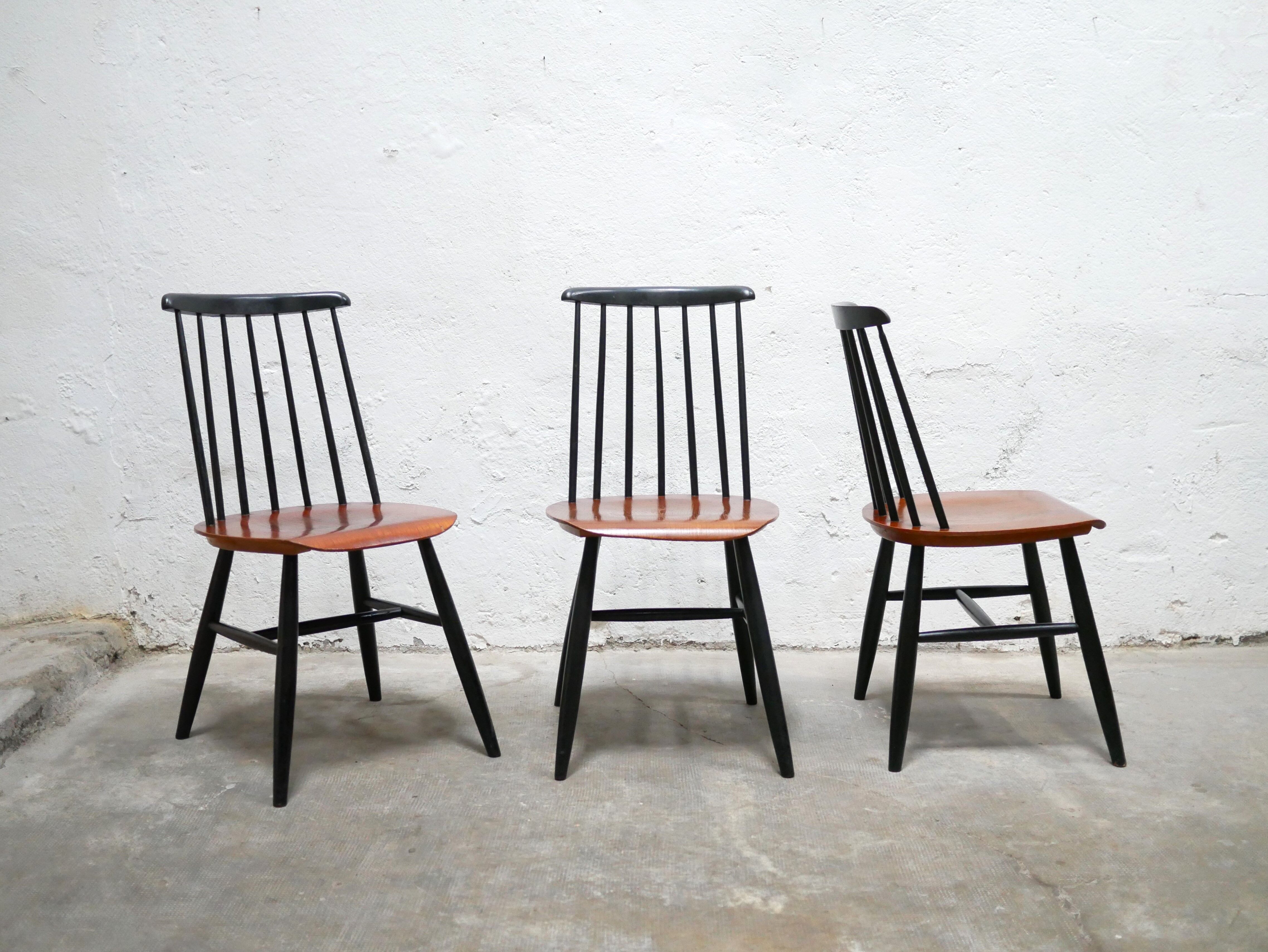 Vintage Scandinavian chair by I.Tapiovaara model Fanett