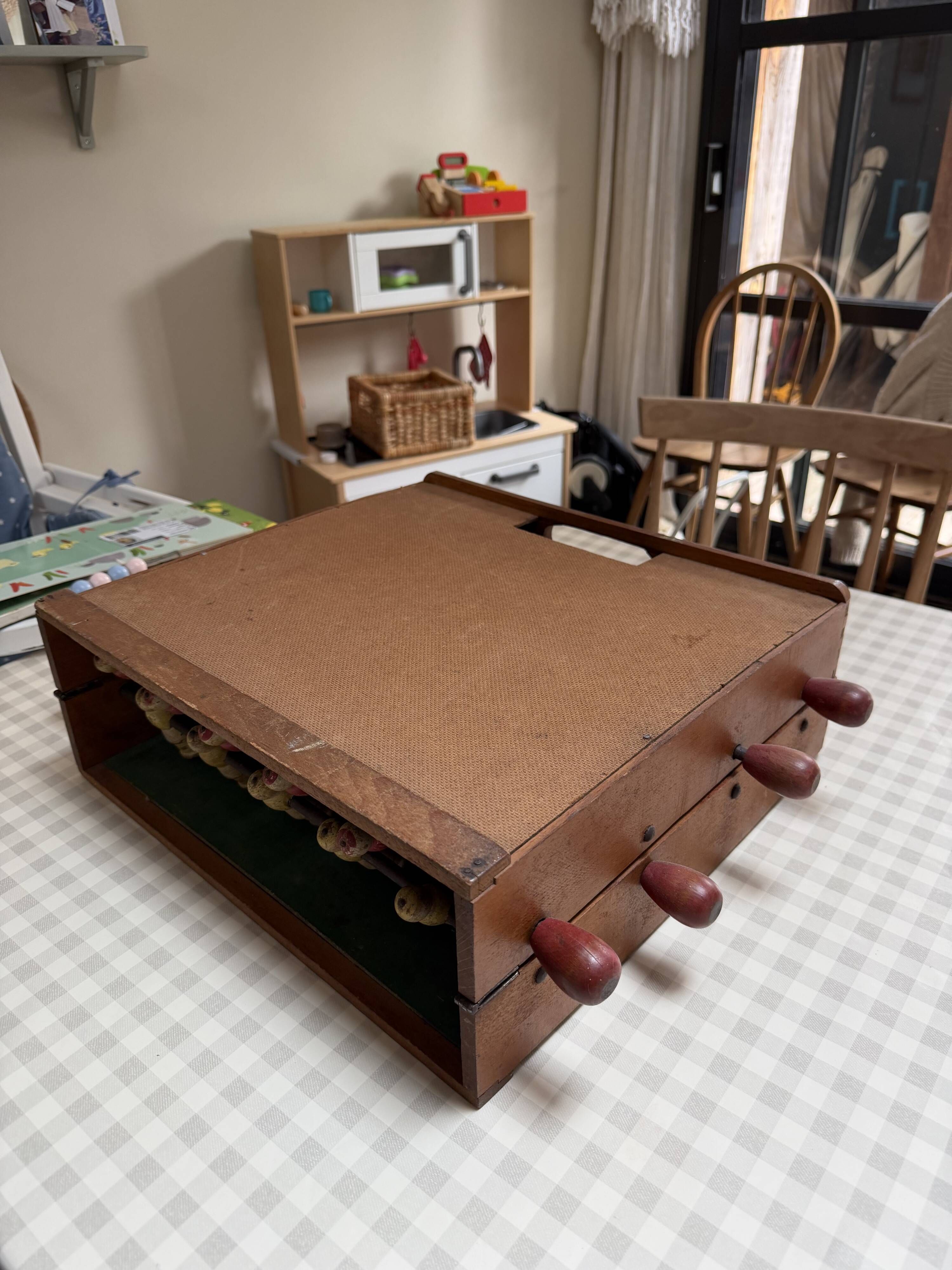 Baby foot de table vintage
