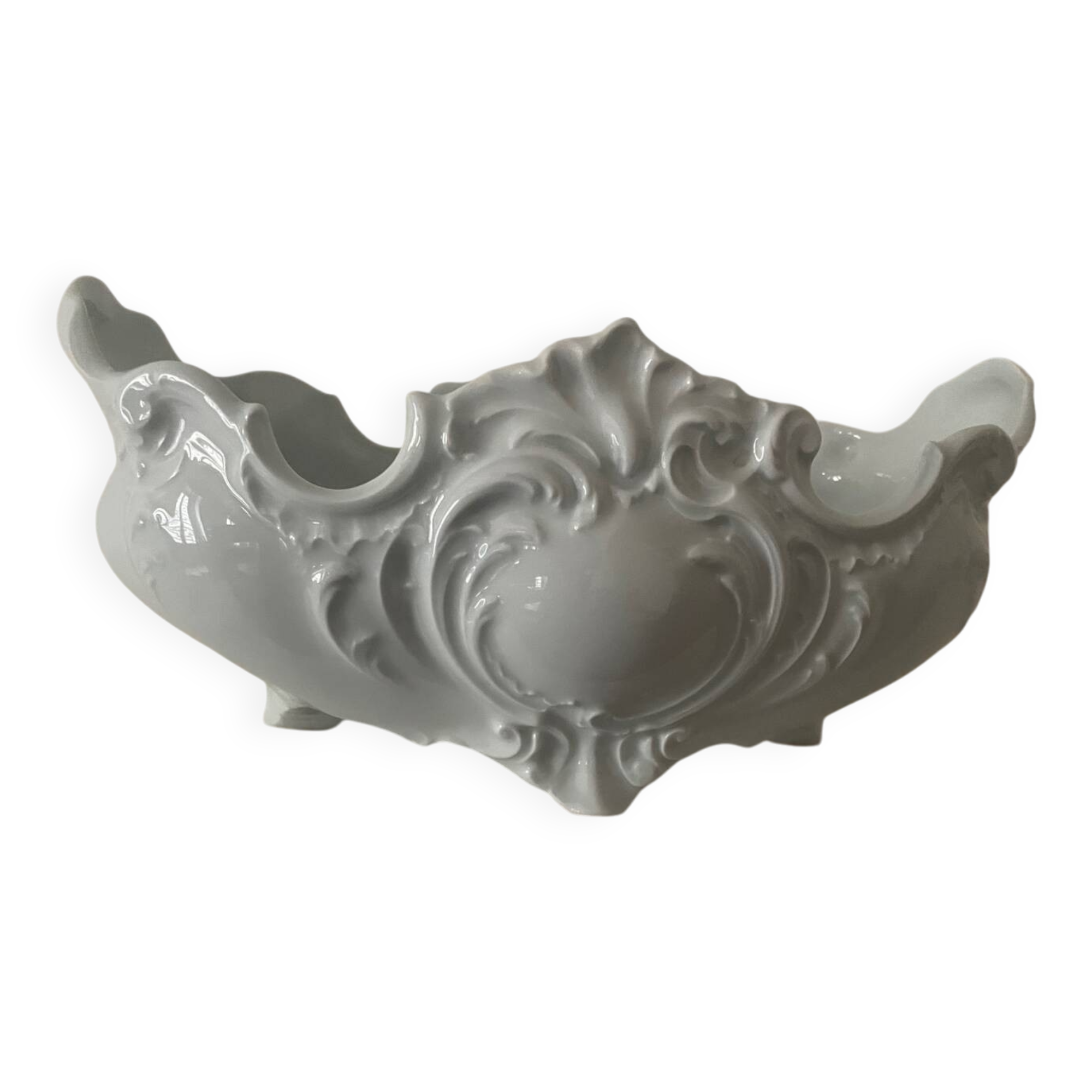 Limoges porcelain basket