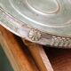 Aperitif server in silver metal