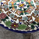 Plat Talavera - Céramique Mexicaine Vintage - Diamètre 29 cm