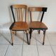 Paire de chaises bistrot