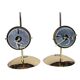 Estiluz - 2 x wall lamp - brass - Hollywood Regency style - Spain - 80s