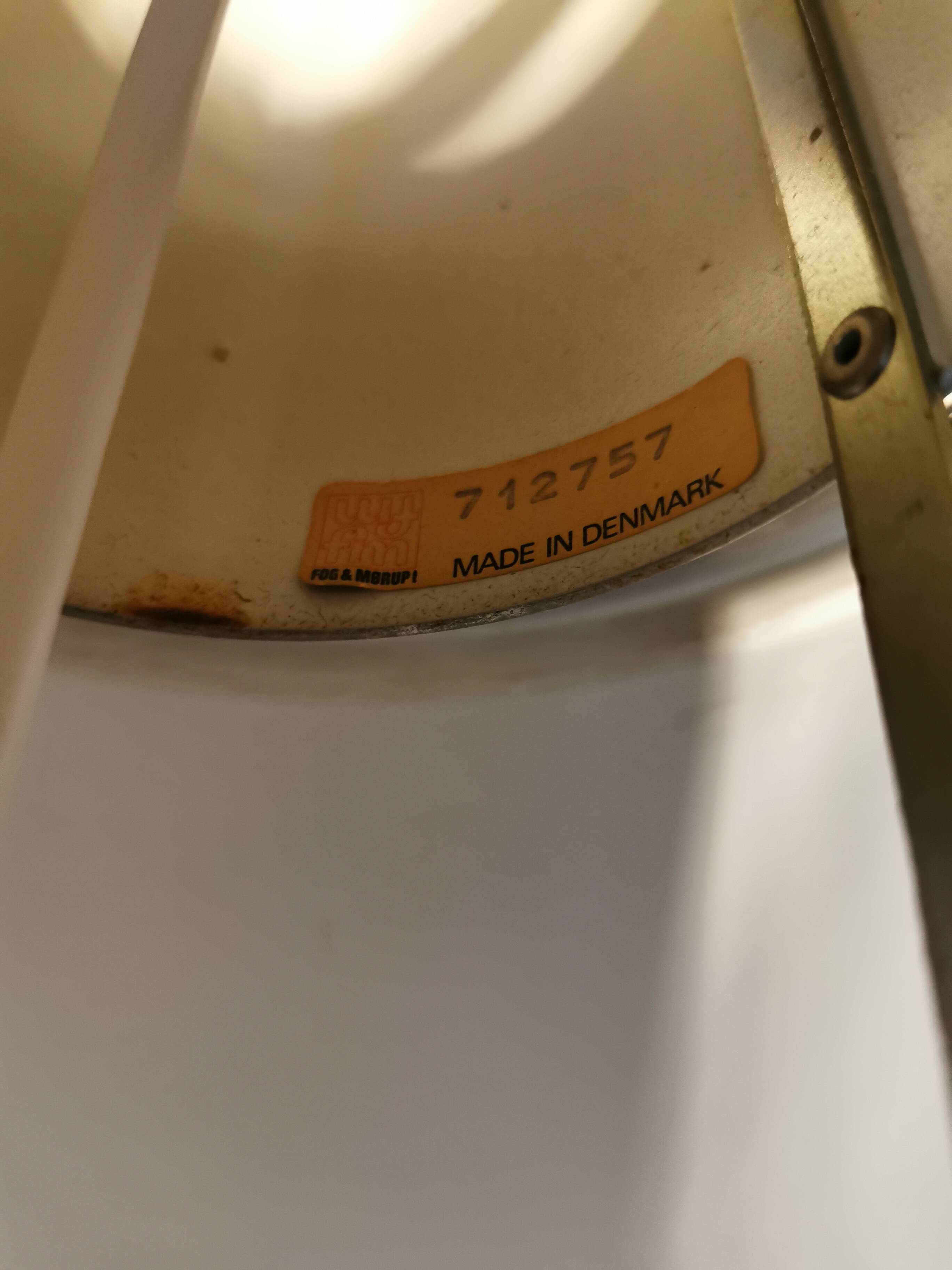 Hanging lamps, model life, designed by jo hammerborg for Danish fog & mørup in 1977