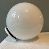 Globe boule opaline blanche 23 cm