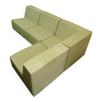 Vintage modular bench