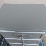 Relooked 1970 oak chiffonnier