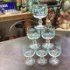 Forget-me-not stemware 1970