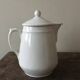 Antique Grigny porcelain pitcher