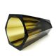 Art Deco vase, crystal, Moser, Czechoslovakia, 1930s