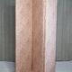 Wooden screen and fabric, powder pink, three panels, 150 cm