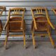 Set of 4 vintage bistro chairs