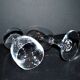 Set of 2 Uni crystal wine glasses from SAINT-LOUIS "2nd choice" H14cm
