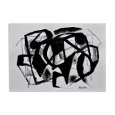 Abstraction noir et blanc