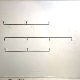 A.R.P. suspended shelf unit – Minvielle, 1950s