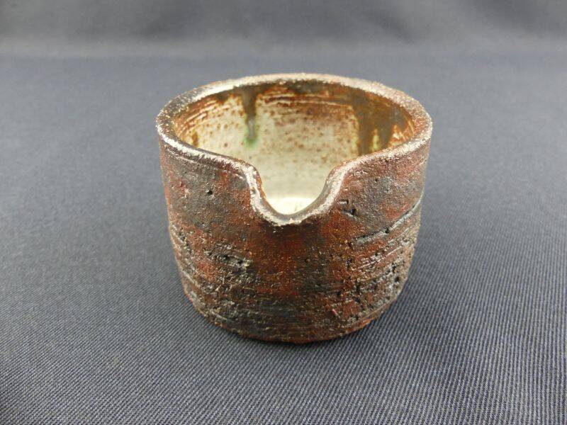 Gerhard Liebenthron, creamer, brutalist pottery milk jug