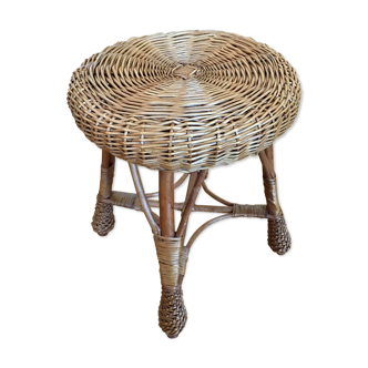 Wicker stool