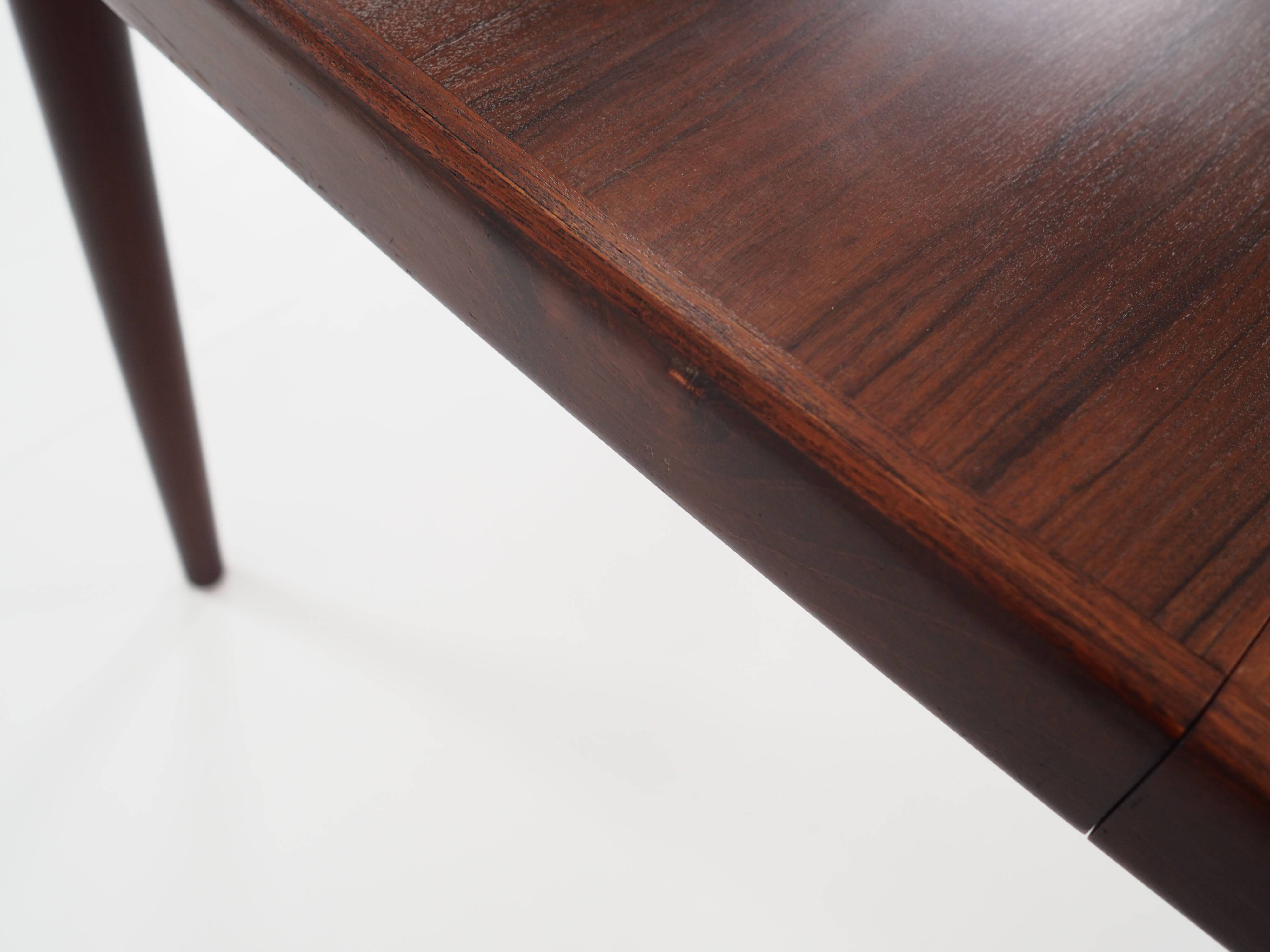 Rosewood table, Danish design, 1960s, production: Denmark
