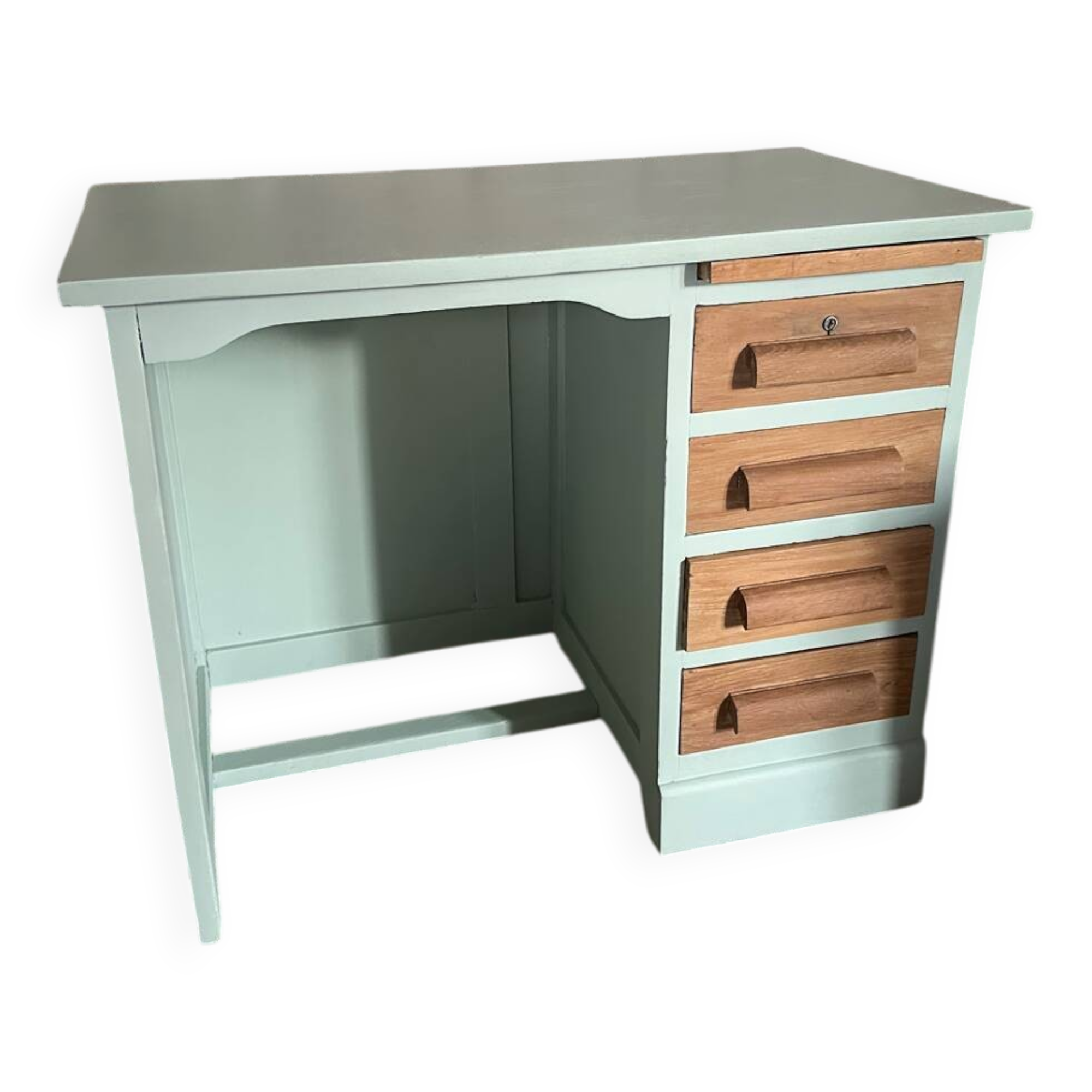 Small renovated vintage desk – 1950s – children's desk