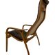 Vintage Swedish lamino armchair Yngve Ekstrom Design