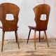 Série de 4 Chaises bistrot Gentiane de Baumann