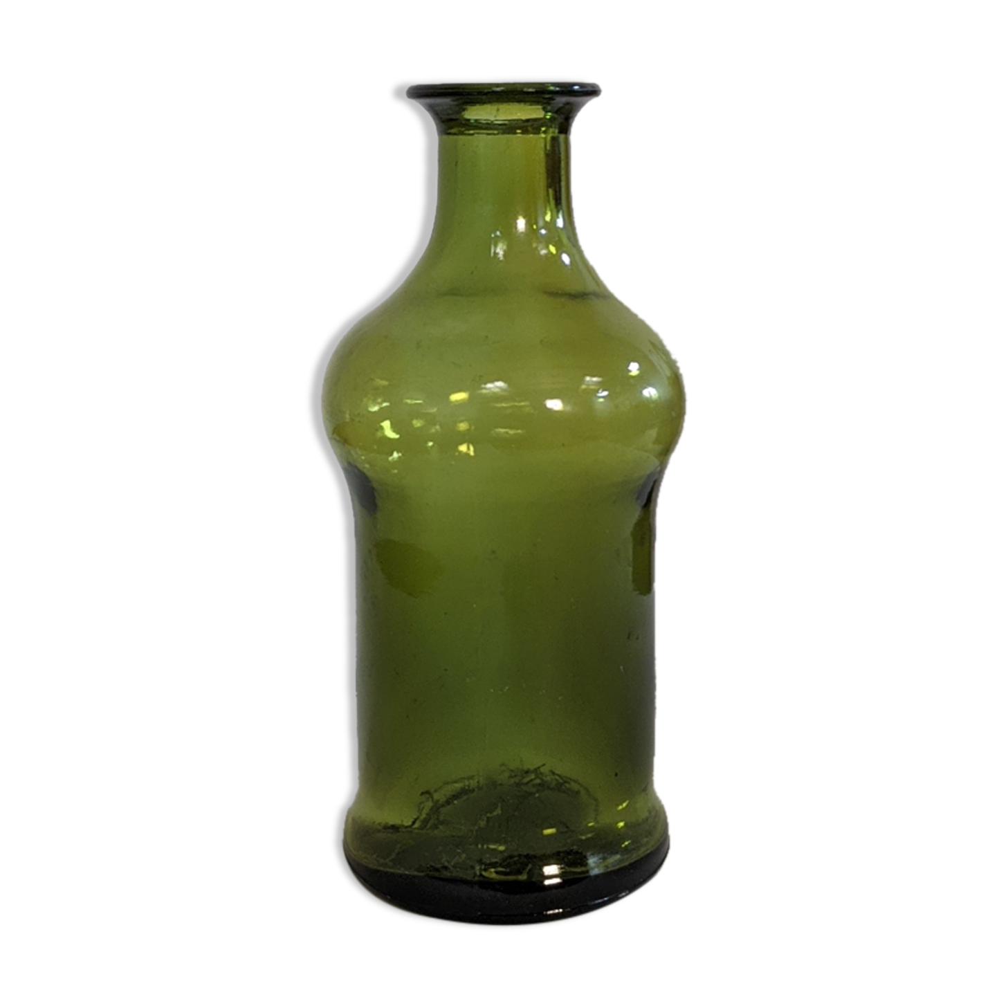 Blown glass bottle