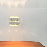 White metal pendant lamp from the mid-century by H. Zender for Temde.