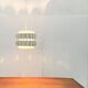 White metal pendant lamp from the mid-century by H. Zender for Temde.