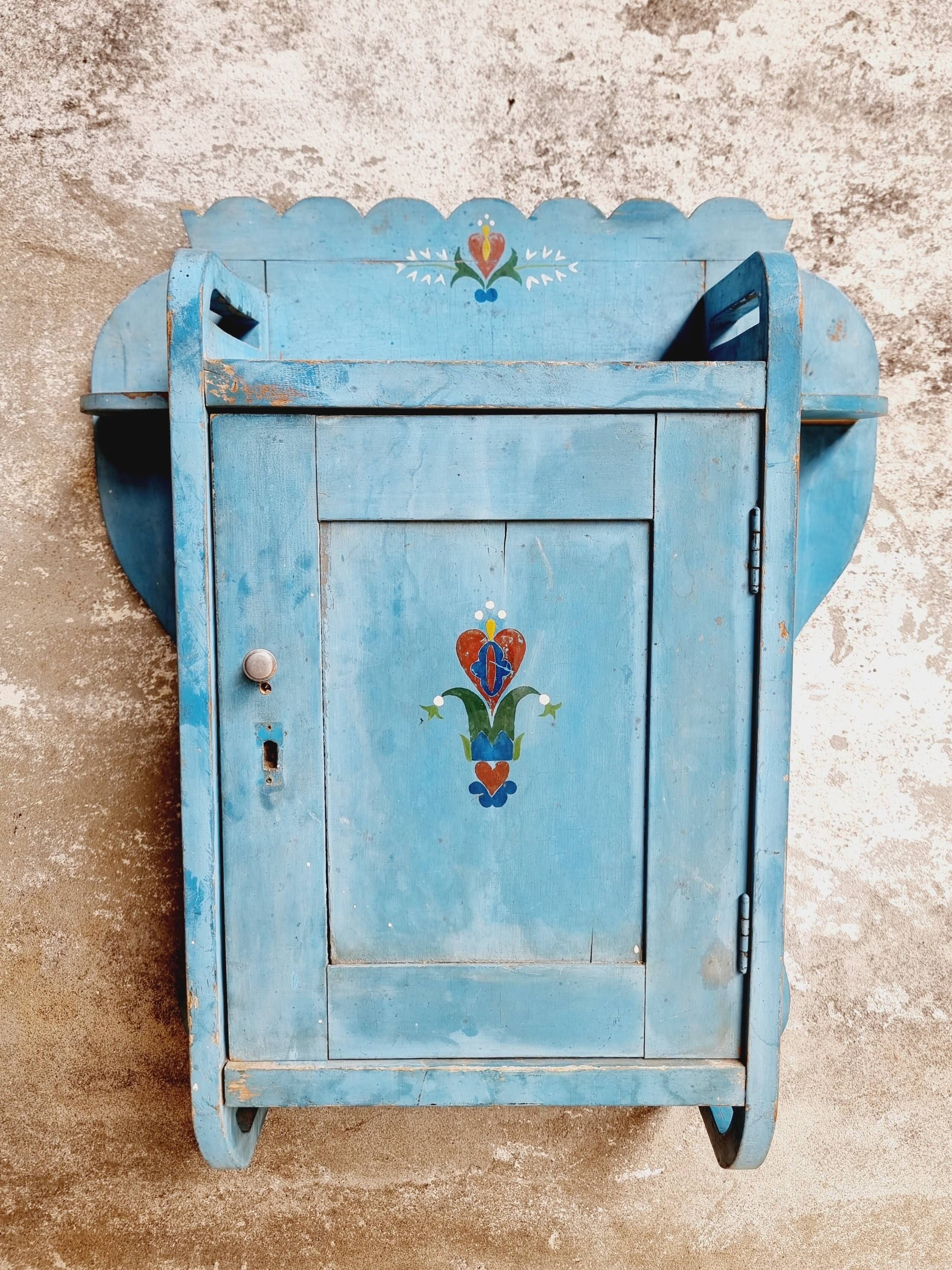 Antique hanging cabinet