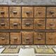 Old solid wood trade furniture