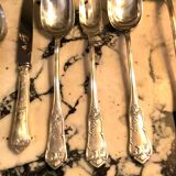 Maison Boulanger. 76-piece silver-plated cutlery set.
