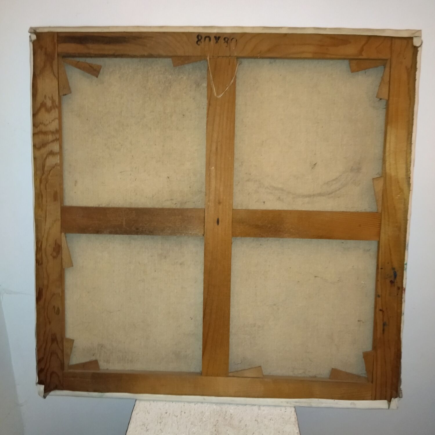 Oil painting on canvas 50s 80/80s