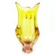 Mid-century modern vase, glass, designed by J. Hospodka, Czechoslovakia, 1960s
