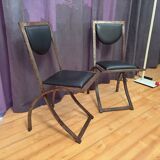 Pair of Sinus chairs designed by Karl Friedrich Förster, KFF, Germany, 1990
