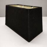 Druline ~ contemporary living room lamp ceramic silver black shade