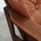 Oak armchair, Danish design, 60s, production: Denmark