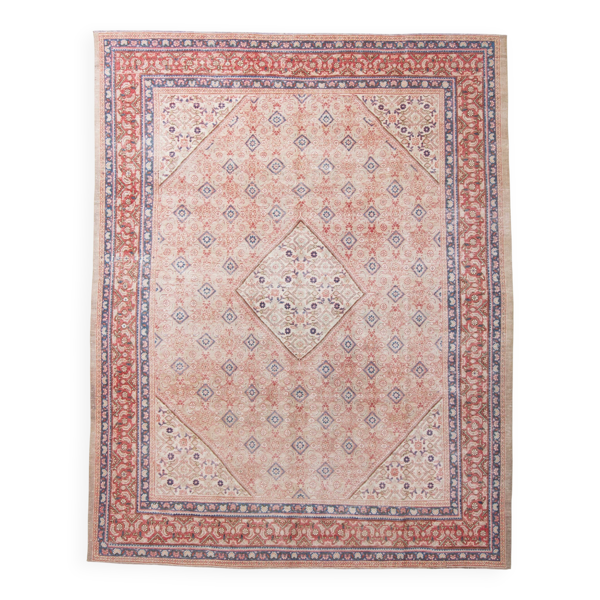 Tapis Persan Vintage Fait Main, Élégance Classique d’Iran, 289x366