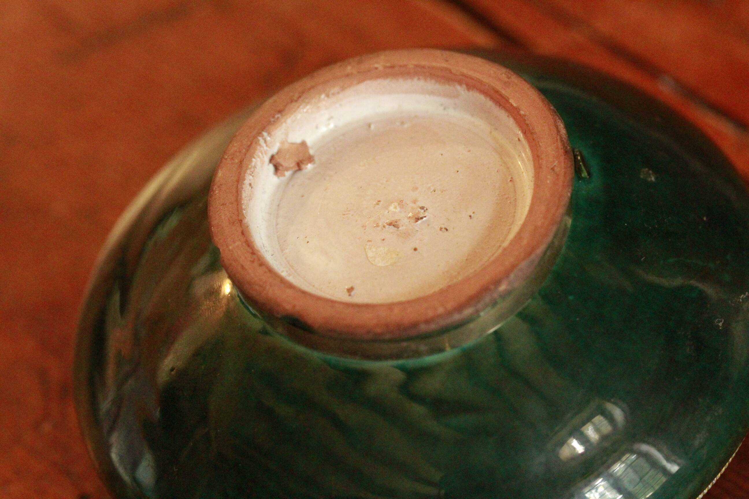 Moroccan ceramic ashtray