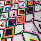 Handmade Moroccan Berber rug 253 X 144 CM