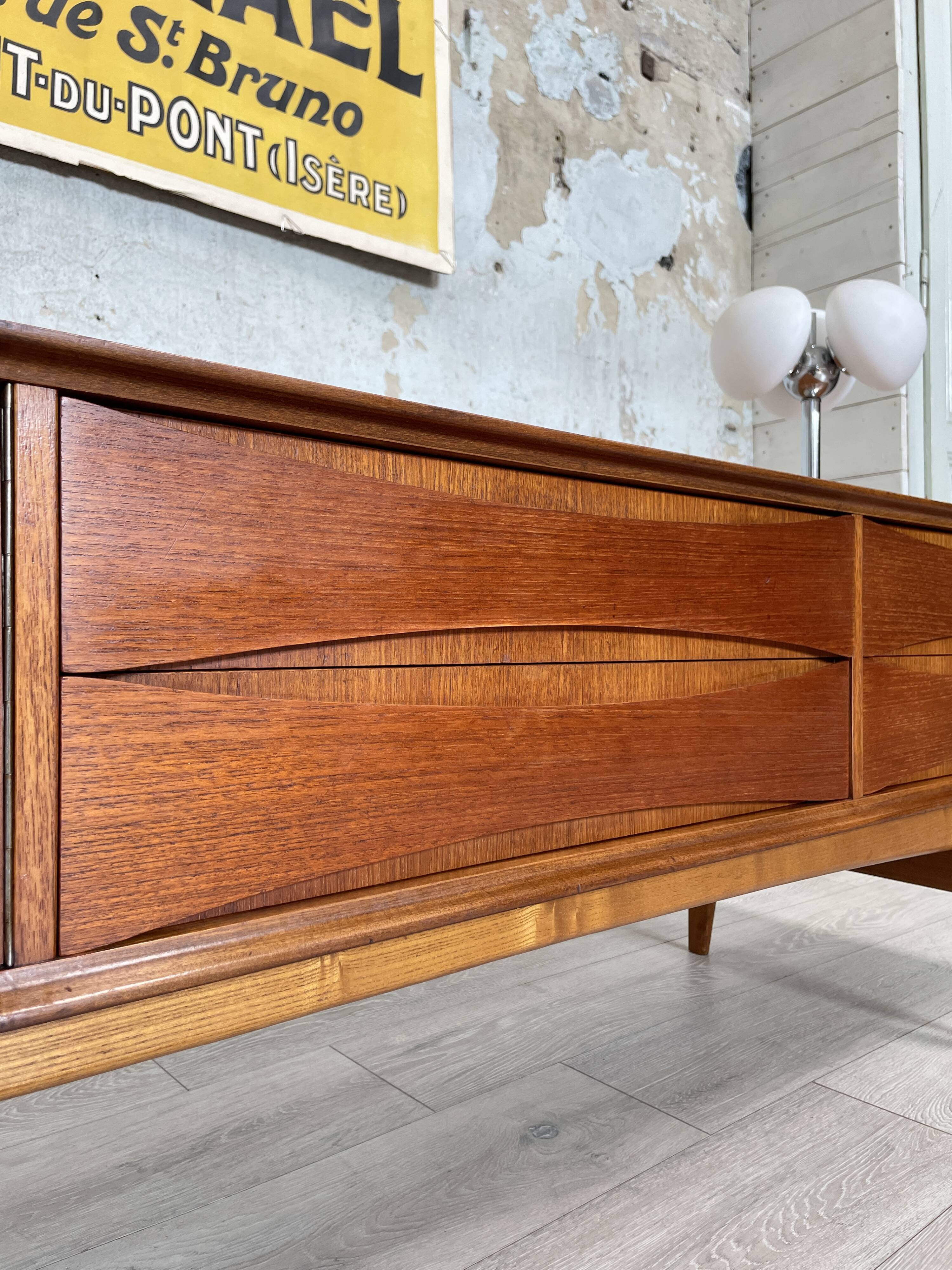 Scandinavian enfilade by Oswald Vermaercke for V-FORM, circa 1950