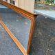 Louis Philippe style bistro/brasserie mirror in solid wood, 195x85