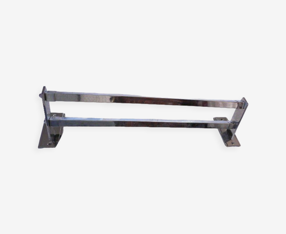 Porte serviette en métal chromé années 50