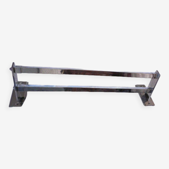 Towel rack chromed metal 50s