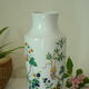 Art Deco baluster vase, Limoges porcelain, A. Lanternier.