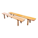 Paire de bancs vintage de ferme 230 CM